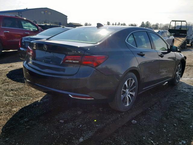 19UUB1F56FA023341 - 2015 ACURA TLX TECH CHARCOAL photo 4