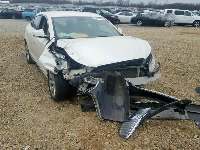 1G4GC5EG2AF300979 - 2010 BUICK LACROSSE C WHITE photo 1