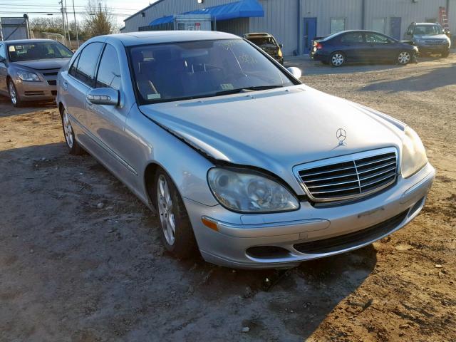 WDBNG84J95A438115 - 2005 MERCEDES-BENZ S 500 4MAT SILVER photo 9