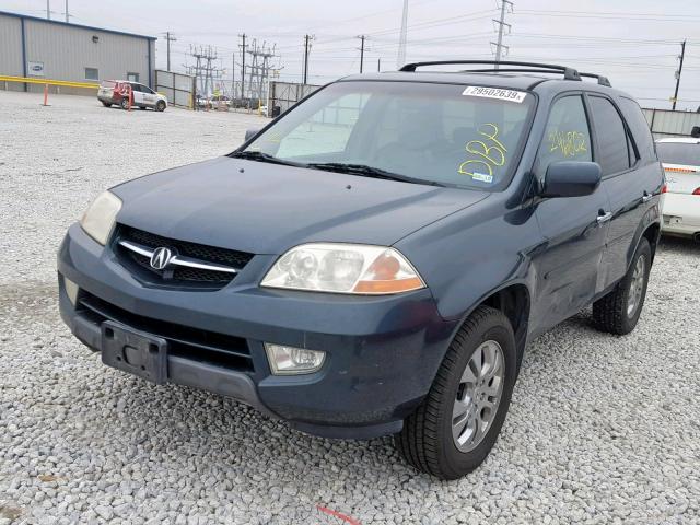 2HNYD18673H538422 - 2003 ACURA MDX TOURIN GREEN photo 2