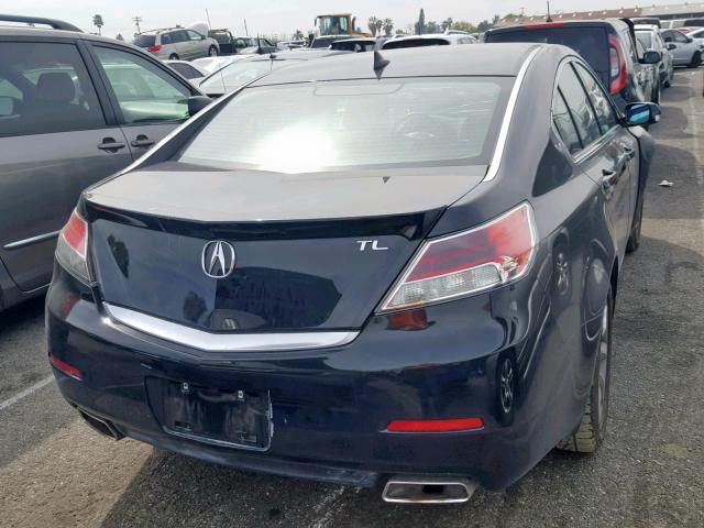 19UUA8F58DA003441 - 2013 ACURA TL TECH BLACK photo 4