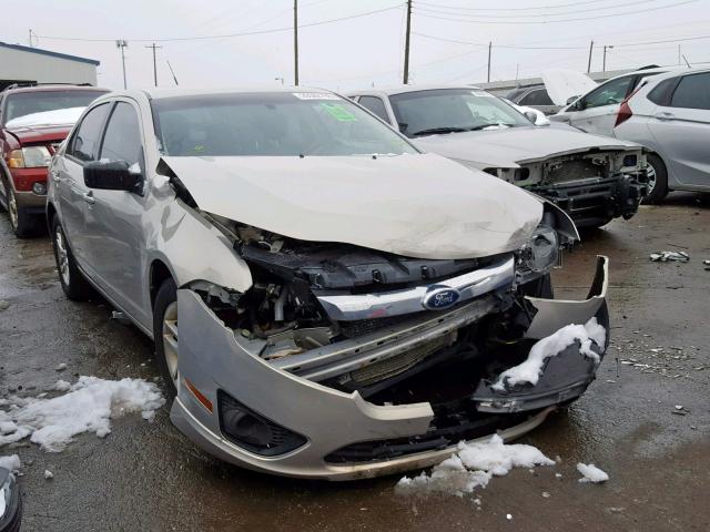 3FAHP0GA6AR390106 - 2010 FORD FUSION S GOLD photo 1