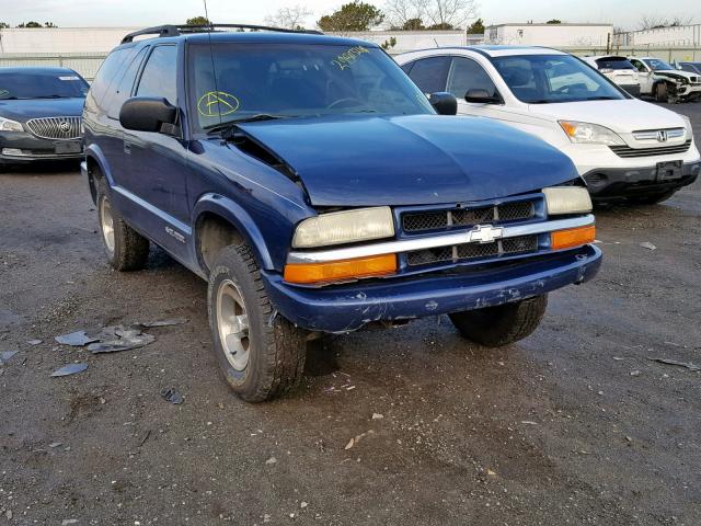 1GNCS18X13K132361 - 2003 CHEVROLET BLAZER BLUE photo 1