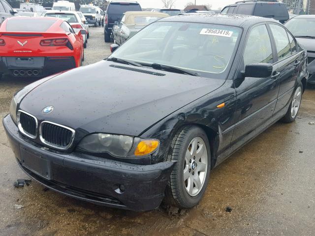 WBAET37453NJ25460 - 2003 BMW 325 I BLACK photo 2