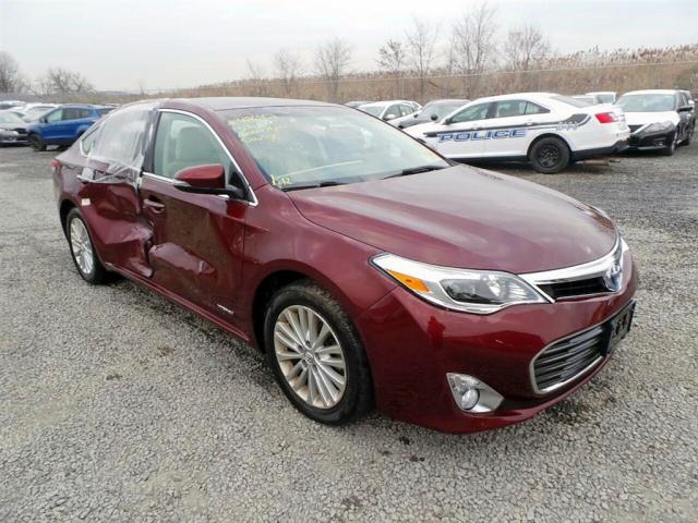 4T1BD1EB2DU013470 - 2013 TOYOTA AVALON HYB BURGUNDY photo 1