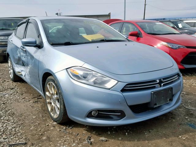 1C3CDFCA9DD183992 - 2013 DODGE DART LIMIT BLUE photo 1