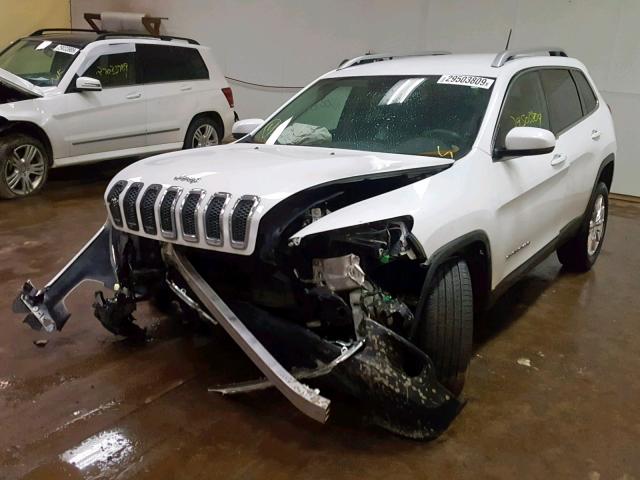 1C4PJMDS8FW693422 - 2015 JEEP CHEROKEE L WHITE photo 2