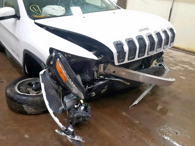 1C4PJMDS8FW693422 - 2015 JEEP CHEROKEE L WHITE photo 9