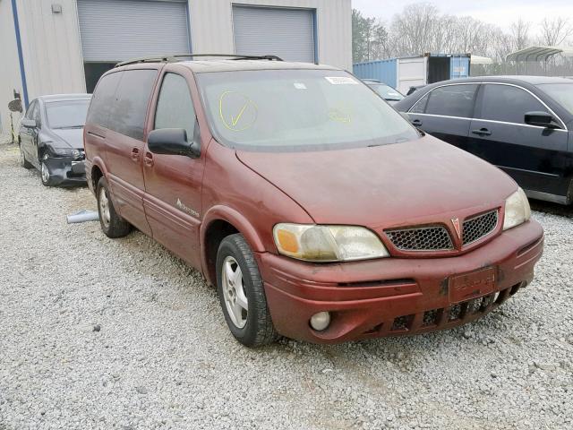 1GMDX03E91D166463 - 2001 PONTIAC MONTANA RED photo 1