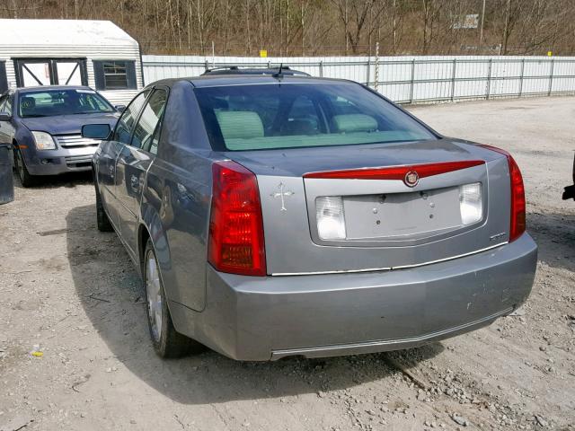 1G6DP567950148110 - 2005 CADILLAC CTS HI FEA GRAY photo 3