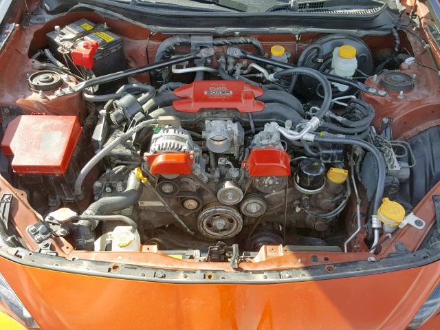 JF1ZNAA19D1712390 - 2013 TOYOTA SCION FR-S ORANGE photo 7