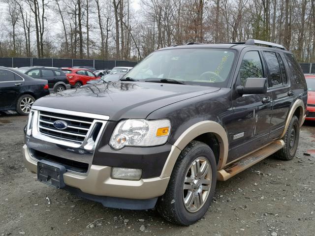 1FMEU74E47UA59169 - 2007 FORD EXPLORER E GRAY photo 2