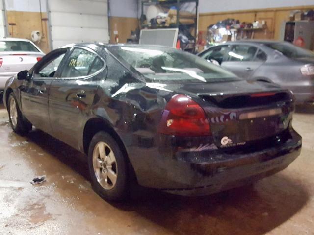 2G2WP522551282217 - 2005 PONTIAC GRAND PRIX BLACK photo 3