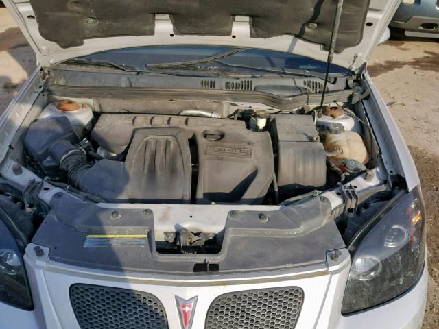 1G2AL15F577121398 - 2007 PONTIAC G5 SILVER photo 7