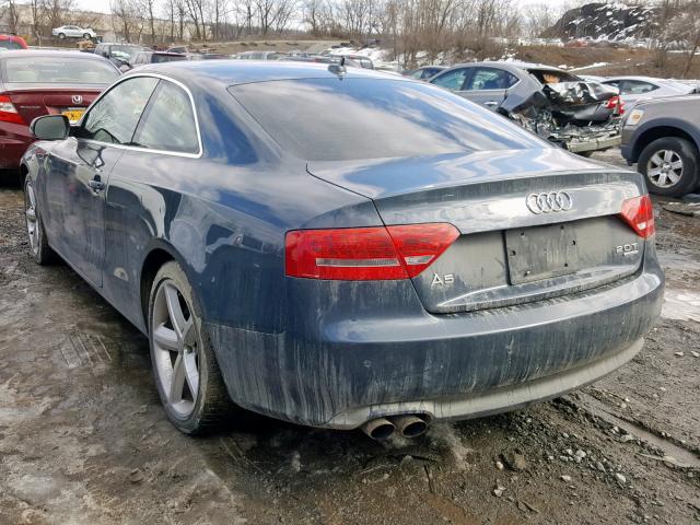 WAULFAFR4AA004150 - 2010 AUDI A5 PREMIUM BLUE photo 3