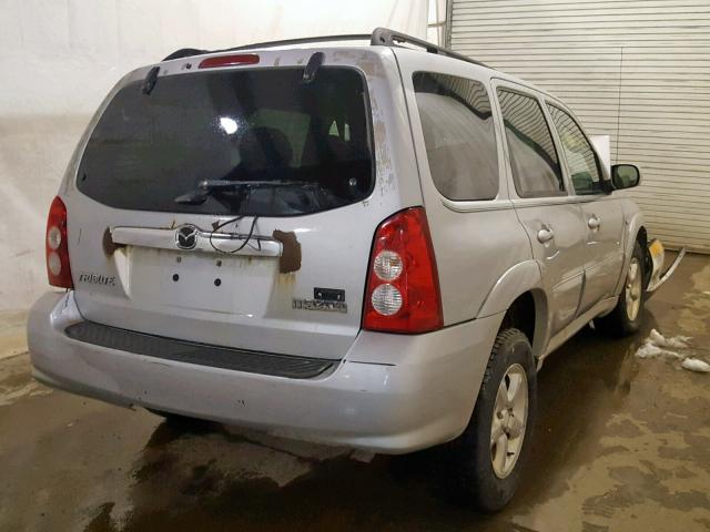 4F2CZ94166KM32714 - 2006 MAZDA TRIBUTE S SILVER photo 4