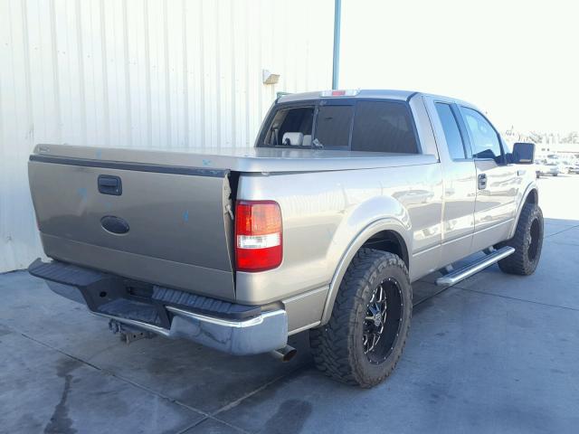 1FTPX12584NC56095 - 2004 FORD F150 BROWN photo 4