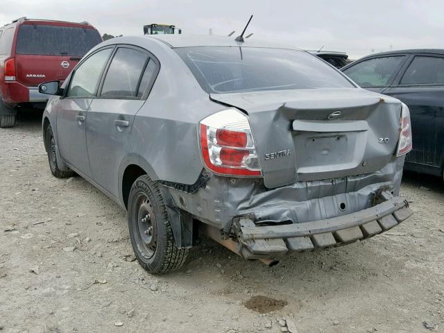 3N1AB61E37L661596 - 2007 NISSAN SENTRA 2.0 GRAY photo 3