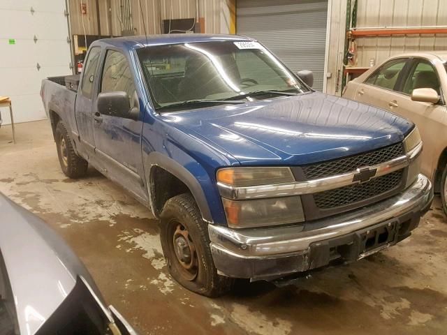 1GCDT196258263525 - 2005 CHEVROLET COLORADO BLUE photo 1