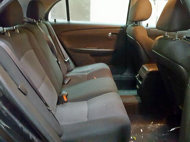 1G1ZC5EB2AF214145 - 2010 CHEVROLET MALIBU 1LT 黑色 照片 6