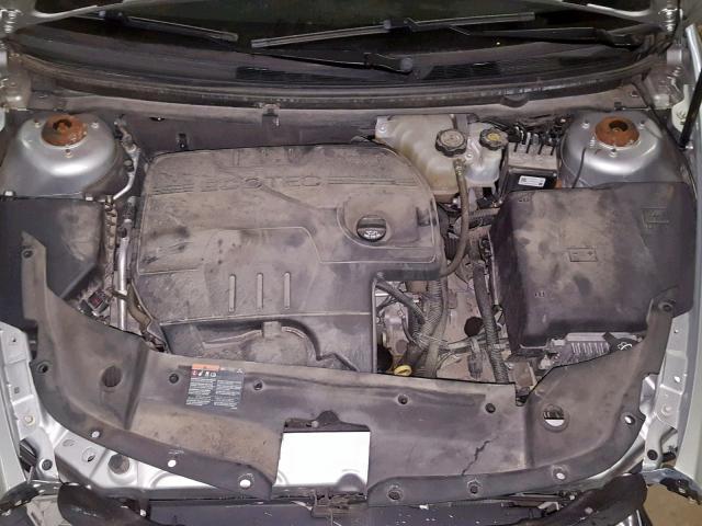 1G1ZC5E04CF207344 - 2012 CHEVROLET MALIBU 1LT ვერცხლისფერი ფოტო 7