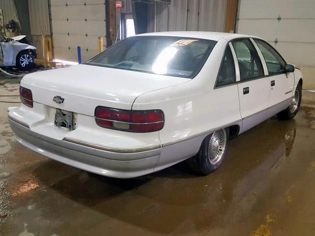 1G1BN53E6NR103241 - 1992 CHEVROLET CAPRICE CL WHITE photo 4