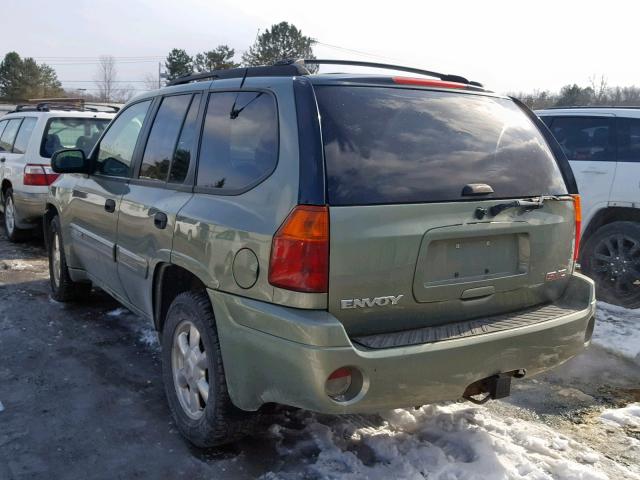 1GKDT13S232314497 - 2003 GMC ENVOY GREEN photo 3