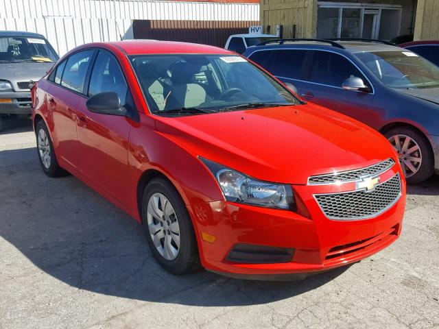 1G1PA5SH3E7197457 - 2014 CHEVROLET CRUZE LS RED photo 1