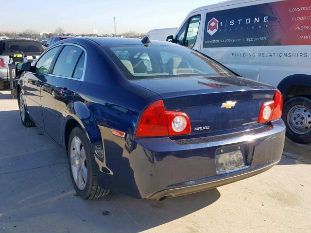 1G1ZB5E0XCF249441 - 2012 CHEVROLET MALIBU LS 蓝色 照片 3