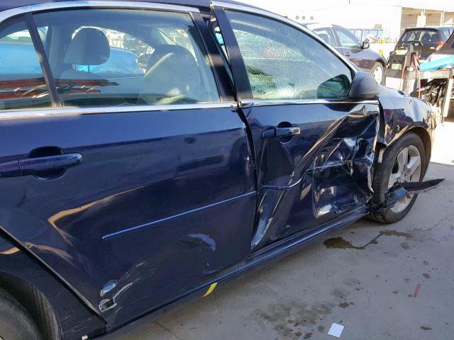 1G1ZB5E0XCF249441 - 2012 CHEVROLET MALIBU LS 蓝色 照片 9