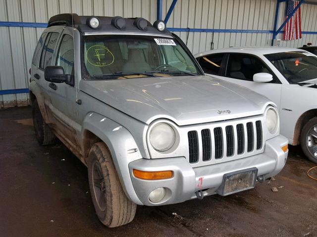 1J4GL38K34W161940 - 2004 JEEP LIBERTY RE SILVER photo 1