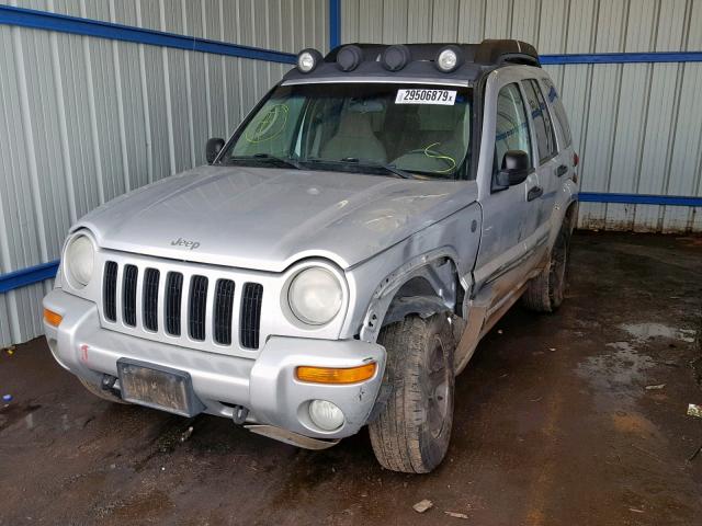 1J4GL38K34W161940 - 2004 JEEP LIBERTY RE SILVER photo 2