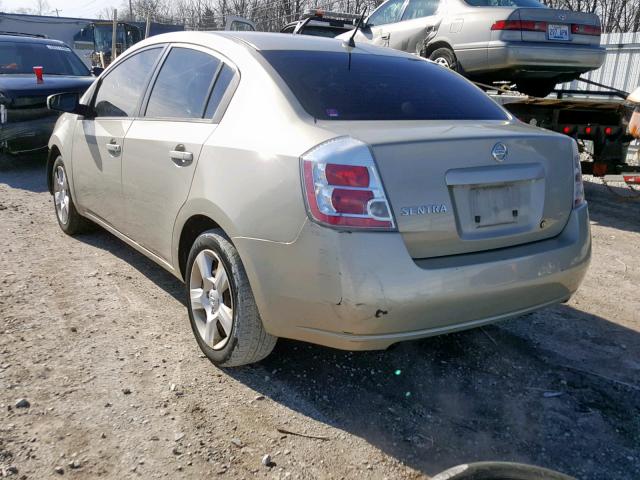 3N1AB61E28L657766 - 2008 NISSAN SENTRA 2.0 SILVER photo 3