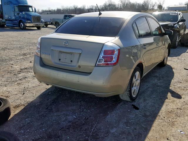 3N1AB61E28L657766 - 2008 NISSAN SENTRA 2.0 SILVER photo 4