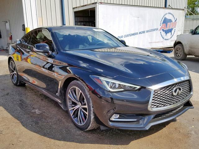 JN1CV7EK4JM200314 - 2018 INFINITI Q60 BASE BLACK photo 1