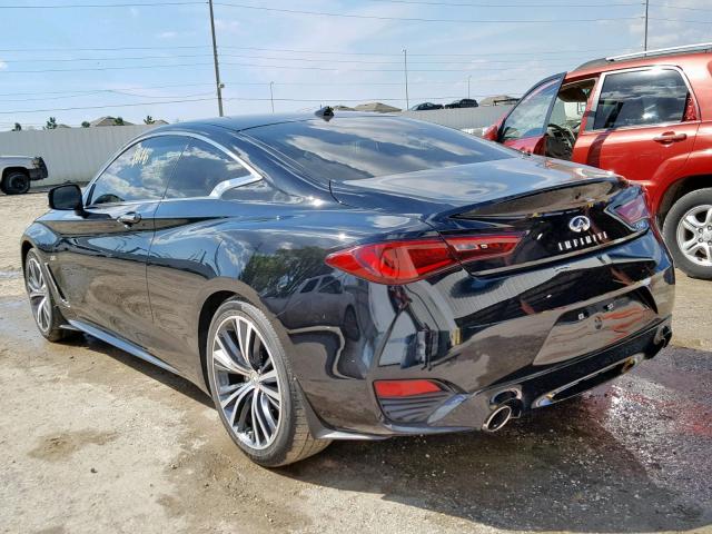 JN1CV7EK4JM200314 - 2018 INFINITI Q60 BASE BLACK photo 3