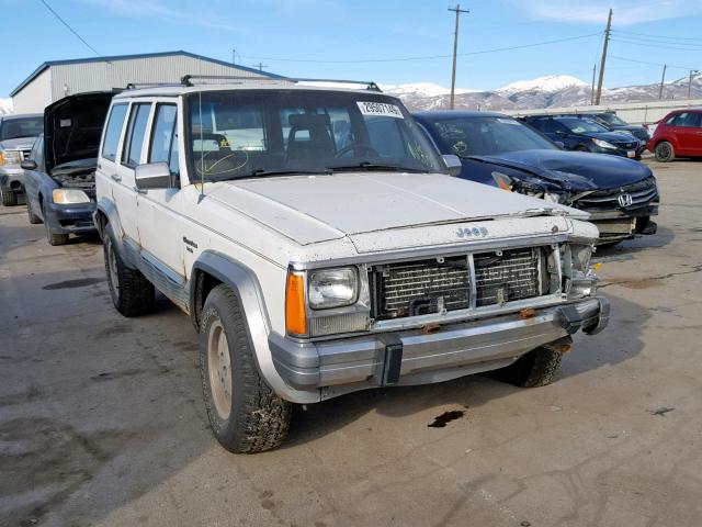 1J4FJ58L8KL469738 - 1989 JEEP CHEROKEE L WHITE photo 1