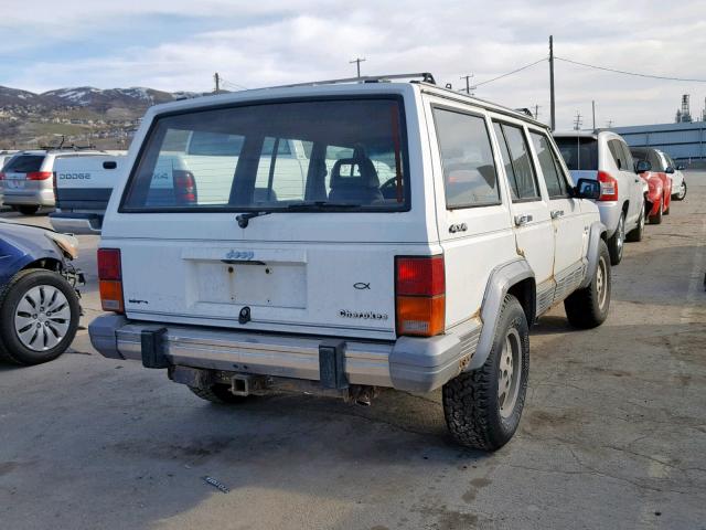 1J4FJ58L8KL469738 - 1989 JEEP CHEROKEE L WHITE photo 4