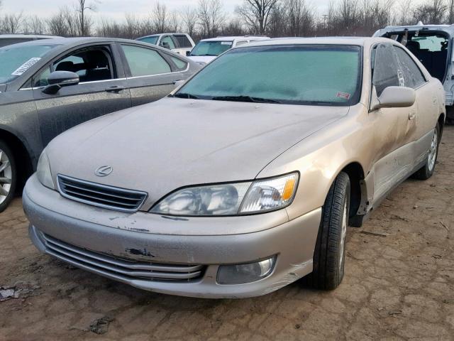 JT8BF28G0Y5102173 - 2000 LEXUS ES 300 BEIGE photo 2