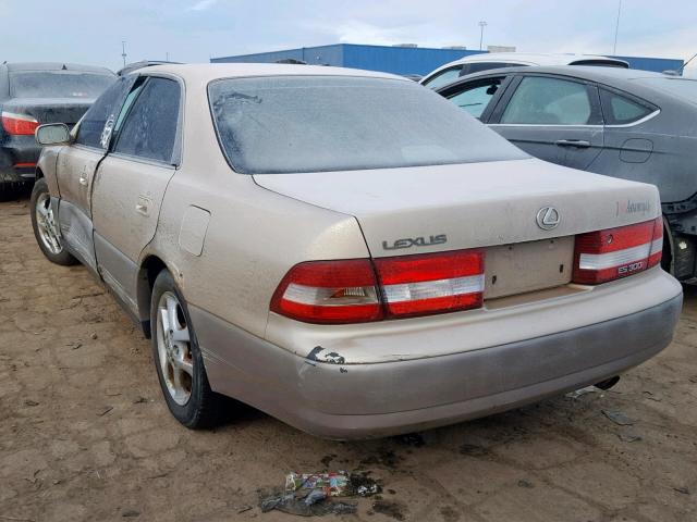 JT8BF28G0Y5102173 - 2000 LEXUS ES 300 BEIGE photo 3