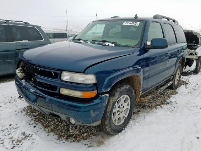 1GNEK13T16R150321 - 2006 CHEVROLET TAHOE K1500  photo 2