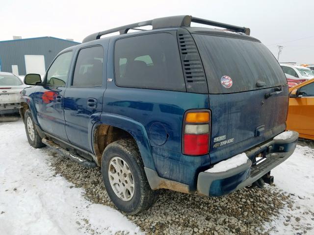 1GNEK13T16R150321 - 2006 CHEVROLET TAHOE K1500  photo 3