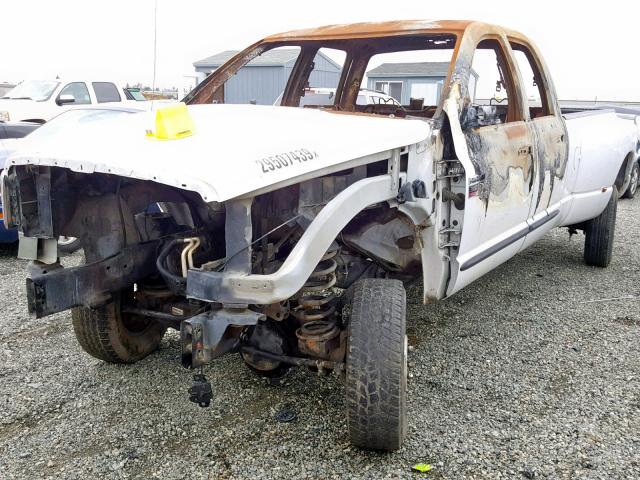 3D7MX48C77G702153 - 2007 DODGE RAM 3500 S WHITE photo 2