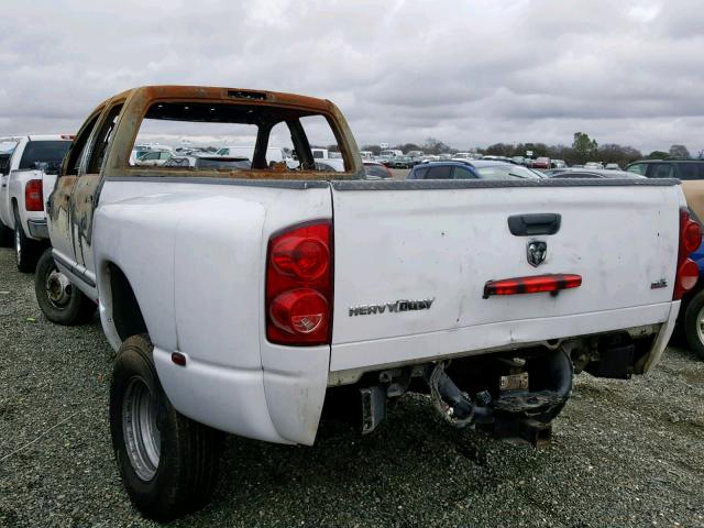 3D7MX48C77G702153 - 2007 DODGE RAM 3500 S WHITE photo 3