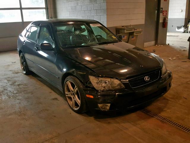 JTHBD192540081279 - 2004 LEXUS IS 300 BLACK photo 1