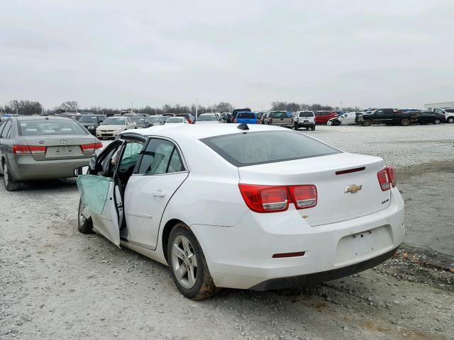 1G11B5SA3DF141934 - 2013 CHEVROLET MALIBU LS WHITE photo 3