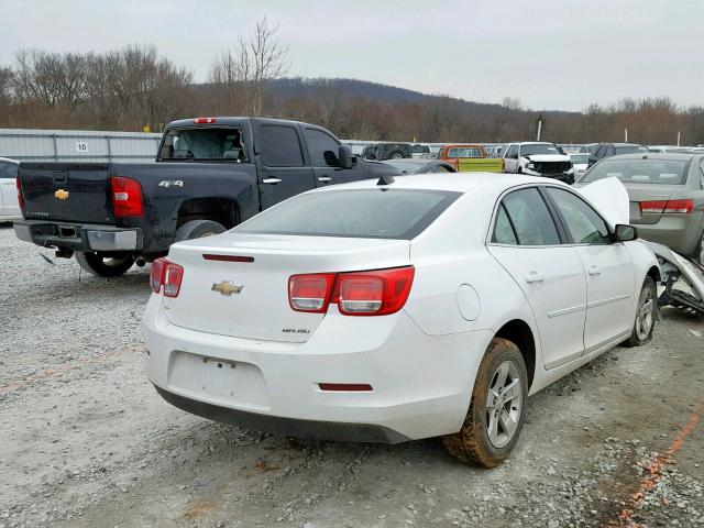 1G11B5SA3DF141934 - 2013 CHEVROLET MALIBU LS WHITE photo 4