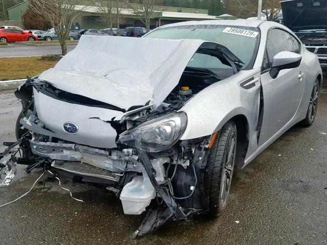 JF1ZCAC12E9605977 - 2014 SUBARU BRZ 2.0 LI SILVER photo 2