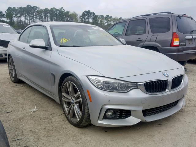 WBA3T3C56EP736613 - 2014 BMW 435 I SILVER photo 1