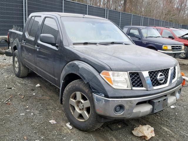 1N6AD07W07C449168 - 2007 NISSAN FRONTIER C BLACK photo 1